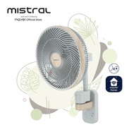 Mistral Greenleaf III - 12” DC High Velocity Wall Fan with WIFI & Remote MWF1212DRW-G