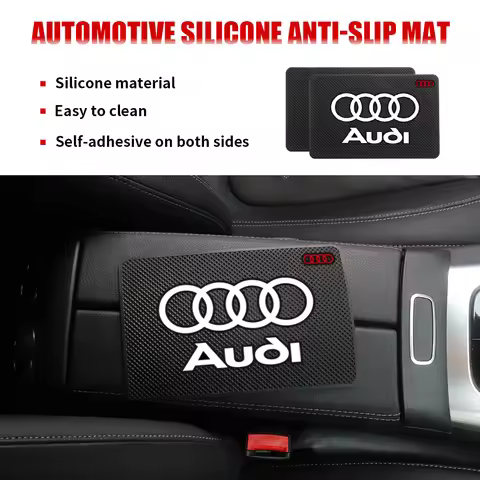 1/2PCS Car Silicagel Anti-Slip Mat Dash Board Sticky Non Slip Pad for Audi A4 B5 B6 B7 B8 B9 A3 8P 8