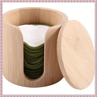 (SPVH) Reusable Bamboo Pads - Ultra-Soft Eco-Friendly Gift Set with Vegan Bamboo