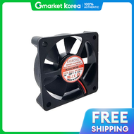 พดลมระบายความรอนเคส DC 24V 60 มม. ยหอ Evercool รน EC6015H24B-2P แบบ 2 พน