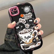 Case For Xiaomi Redmi 9C NFC 10A POCO C31 C3 Summer Coffee Phone Silicone Shockproof