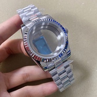 36MM/39MM Stainless Steel Watch Case + Watch Strap Sapphire Glass for Japan NH35/NH36/4R Movement