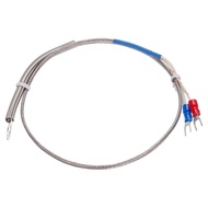 MECCANIXITY K Type Thermocouple Temperature Sensor PT100 6mm Ring High Temperature Probe 1.6ft Wire 