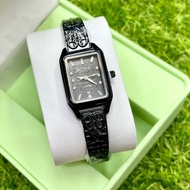 HARI RAYA OFFER  BLACK BONIA JAM TANGAN STAIN LESS STEEL JAM