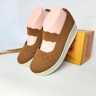 Belbe/Sepatu Rajut import/sepatu wedges wanita/Sepatu cewek import