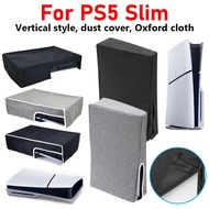 For PS5 Slim Console Vertical/Horizontal Dust Cover Anti-Scratch Dust Proof Protector For Playstation 5 Slim Waterproof Cover