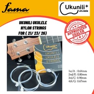 [FAMA]Ukunili Ukulele Nylon Strings (21/23/26) FOR TENOR, CONCERT, SAPRONO