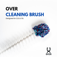 OVER || 1.5L & 2.2L Flexible Oversized Bottle Cleaning Brush || Big Water Bottle Brush || Water Bott