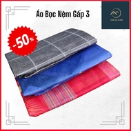 CHEAP 3-fold Mattress Cover Valize Fabric of All Sizes with Inner Zipper, Folding Mattress Cover _ W