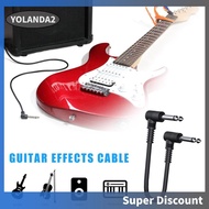 [yolanda2.sg] 6.35 Electric Guitar Effect Pedal Cable 15cm Guitar Amplifier Patch Cord
