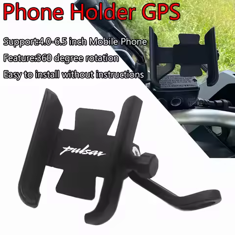 For Bajaj Pulsar N160 RS200 NS200 NS160 NS125 Pulsar 150 Motorcycle CNC Handlebar Mirror Mobile Phon