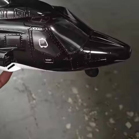 RC Helicopte YUXIANG F02-V 3D Flight Plane 6CH Dual Brushless Motor 6-Axis Gyro 1/34 Scale Airwolf R