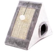 Cat Scratcher Triangle Grey(45 x 24 c 40cm)