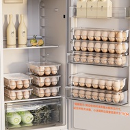 Egg Storage Box Double-Layer Organizing Egg Storage Box Drawer Crisper Kitchen Refrigerator Egg Storage Box Egg Carton T