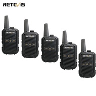 Retevis RT15 Mini Two Way Radios Portable FRS License-Free VOX Lock for Outdoor Camping Family Trave