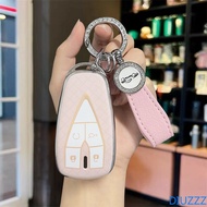 Car Key Case Cover Holder Shell For Changan CS35PLUS CS35 Plus CS55 PLUS CS75 UNI-T X5 X7 EV 2019-20