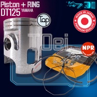 DT125 DT 125 ENDURO YAMAHA JAPAN TOP PISTON NPR RING ORIGINAL STD-2.00