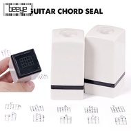 BEEYE Chord Seal, Portable Grid Chords Stamp, Reusable Guitar/Yukri Convenient Chords Print Signet