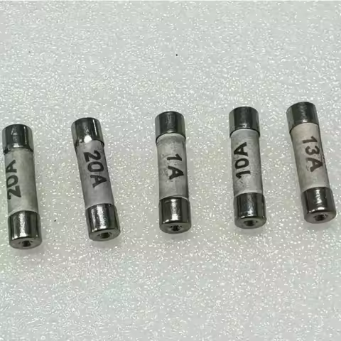 10PCS BS1362 British 1A 3A 5A 10A 13A 20A 2A 6x25MM Sand Filled Explosion Proof Plug Ceramic Fuse Tu