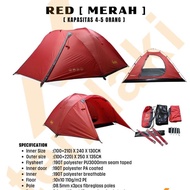 TENDA NSM 4 TENDAKI DOUBLE LAYER TENDA CAMPING NSM 4 GREAT OUTDOOR-HikeZone