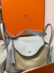 Hermes Lindy 30 聖杯藍 銀扣