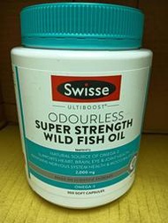 澳洲 Swisse 魚油 Odourless Wild Fish Oil 2000mg (300顆)