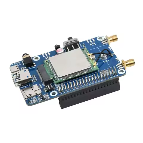 SIM7600G-H M.2 4G HAT for Raspberry Pi LTE CAT4 High Speed 4G/3G/2G GNSS Global Band raspberry pi 4