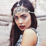 BIN-17 bohemian forehead decoration hair accessories, ancient Egyptian Indian dancer, bindi hindi ar