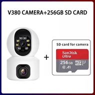 Samsung V380 Pro 8MP Dual Lens CCTV Camera Sambung Ponsel Dual Lens Screen IP Camera cctv camera cctv wifi terhubung ke hp tidak perlu internet dua arah vioce