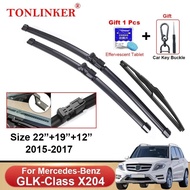 TONLINKER Wiper Blades For Mercedes-Benz GLK-Class X204 2015 2016 2017 GLK 200 220 250 280 300 320 3