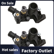 2PCS 7M5G-8K556-AC Cooling System Thermostat Housing for  Fiesta Focus 2012-2016