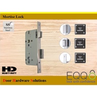EQQO EQML2000-6085/SS 60x85MM MORTISE SASH LOCK