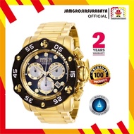 Jam Tangan Pria Invicta 28552 Reserve Propeller Gold-Tone Original BM