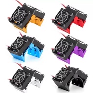 Dual Fan Motor Radiator 1/8 Arrma Traxxas 4074/4274/1515 Motor Radiator