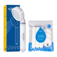 ATOJET FILTER SHOWER HEAD SET – SHOWER HEAD + 3 HEAD FILTERS + 3 BODY FILTERS
