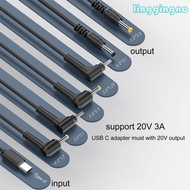 RR Type C PD to 20V 5 5x2 5mm 5 5x2 1mm 4 8x1 7mm 4 0x1 7mm Power Cable for Routers