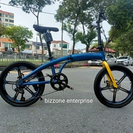 sale 20" coyote kronos 7sp shimano gear  folding bike basikal lipat