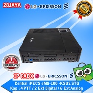 PABX LG ERICSSON IPECS EMG100 KAPASITAS : 4 PTT / 8 EXT