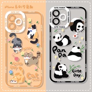 Panda Fancy Chinese Style Casing Hp Oppo Reno 14 Pro 5G Reno 14F Reno 13F Reno 13 Reno 5 Reno 12F 8 