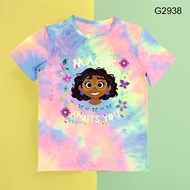 Encanto Cartoon Print Children T-shirt Kids Tie Dye Encanto Cartoon Tshirt Boys Encanto Tee Tie Dye 