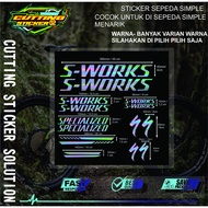 S-WORKS Decal Sticker SPECIALIZED Bicycle Cutting Sticker