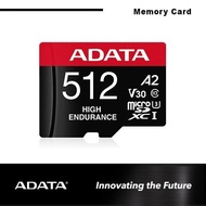 Micro SD ADATA High Endurance 512GB - MicroSDXC UHS-I Card - RED