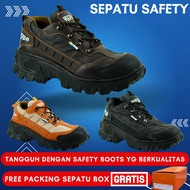 Safety Shoes Men Work Jogger Septi Outdoor Waterproof Touring Project Motorcycle Iron Toe Original 100 Field Boots Genuine K2 Leather Mine Pro Sporty Short Strong And Durable Factory Building Pdl Workshop Kruser Jeep Durable Import Construction Industry