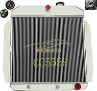 RadRace 4 Row Aluminum Radiator for 1955 1956 1957 1958 1959 Chevy GMC Truck 3B 3C 3D 3E 3F 100 150 