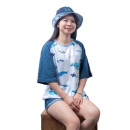 Farglory Ocean Park Dolphin Darkland Sleeve Short T Adult