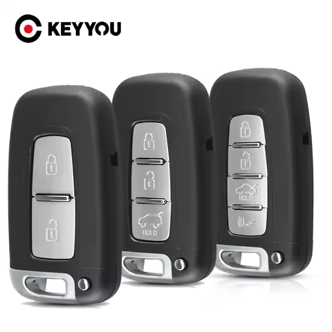Smart Car Remote Key Case Shell For Hyundai IX35 Sonata 8 Elantra Azera Equus Genesis For Kia K2 K5 