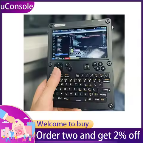 In stock!uConsole Kit ClockworkPi V3.14 motherboard uConsole Kit handheld Linux Cyber​​​​deck option