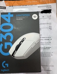 LOGITECH 羅技 G304 LIGHTSPEED 無線遊戲滑鼠 白色White