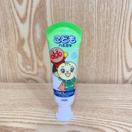 日本LION獅王 麵包超人兒童牙膏(蜜瓜味) 40g