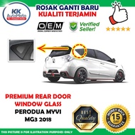 Perodua New Myvi MG3 2018 D20N 1 Keping Premium OEM Window Glass Door Rear Mirror Cermin Mati Pintu 